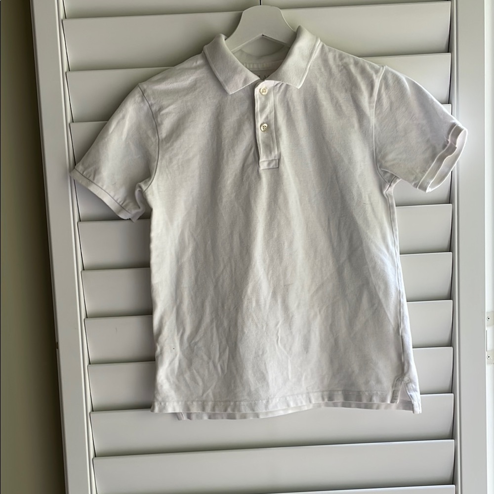 Place White Polo Shirt Classic Cotton Short Sleeve